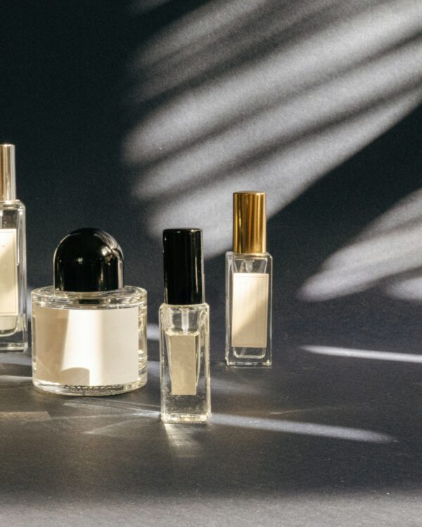 Three ten-millilitre vials in a row