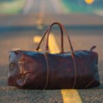 Nile weekender in vegetable-tanned leather